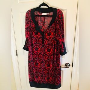 Avenue Black/Red Dress size 22/24